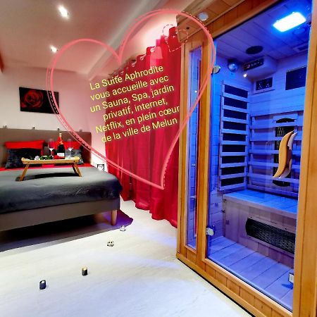 Suite Barthelemy - Spa Et Sauna Мелён Экстерьер фото